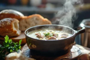 creamy parmesan italian sausage soup