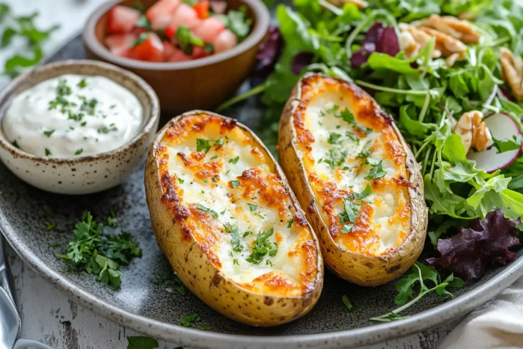 cottage cheese recipe for air fryer baked potato skins
