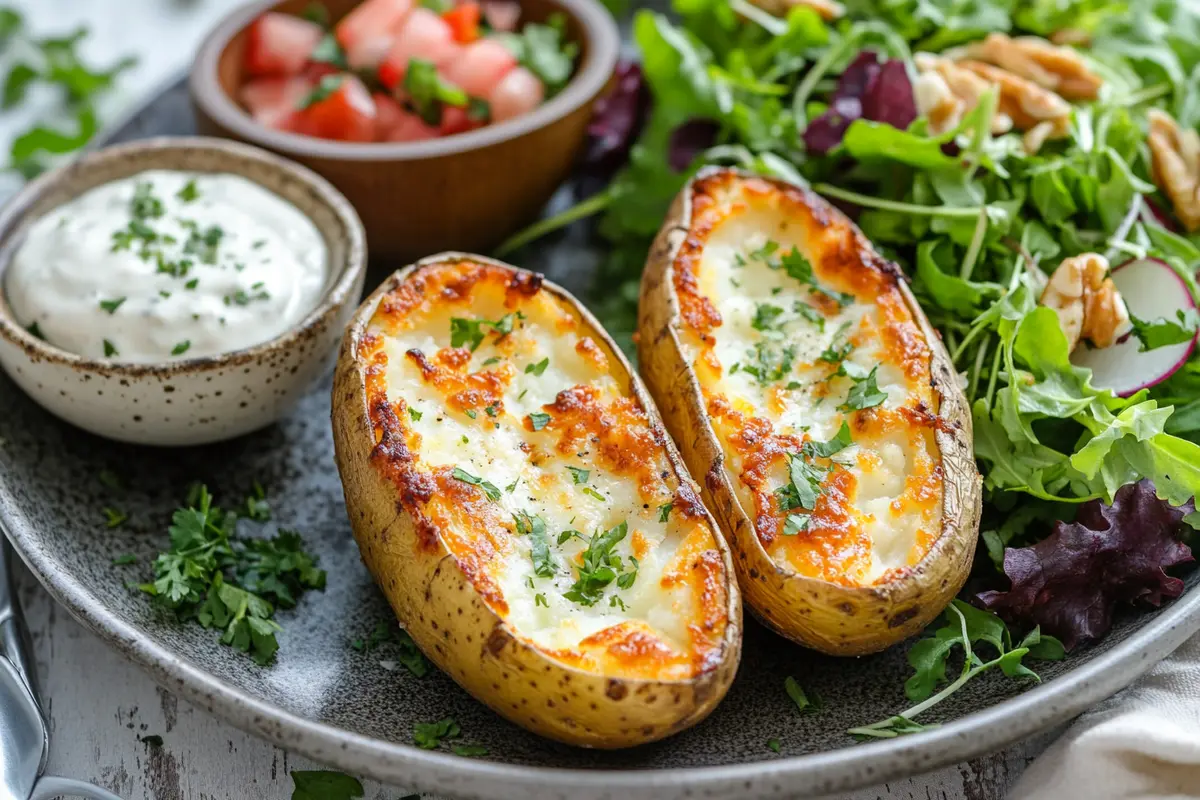 cottage cheese recipe for air fryer baked potato skins