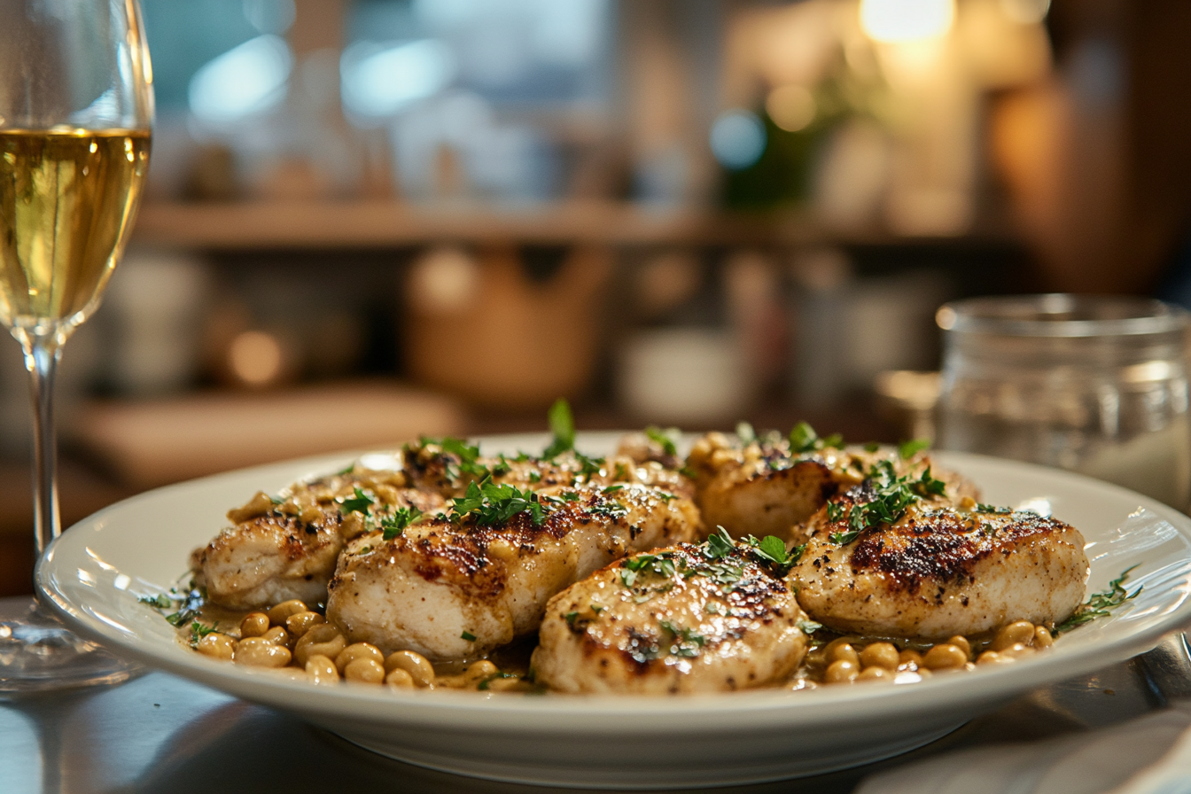 chicken with peanut butter -recipe