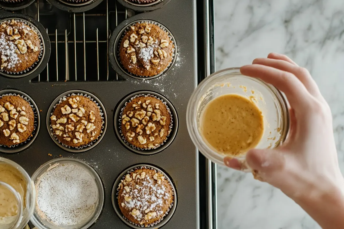 basic walnut muffin recipe​