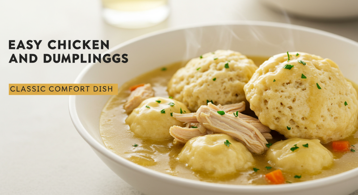 Easy Chicken and Dumplings