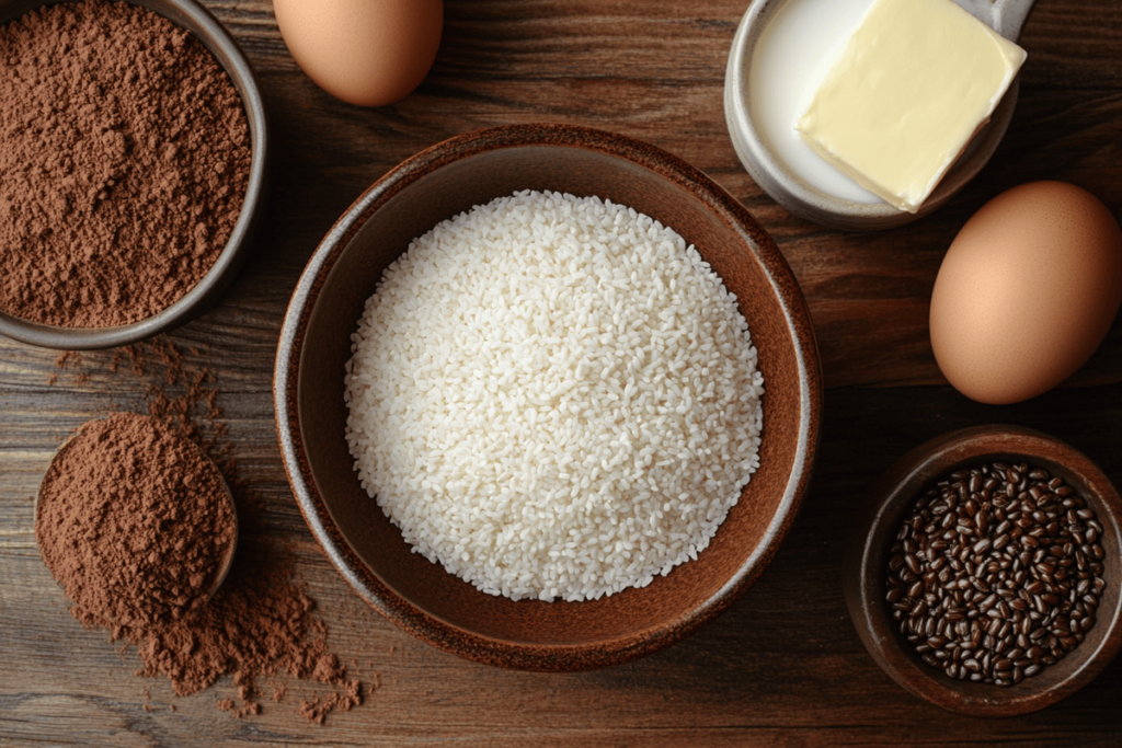 Chocolate Rice Cake recipe