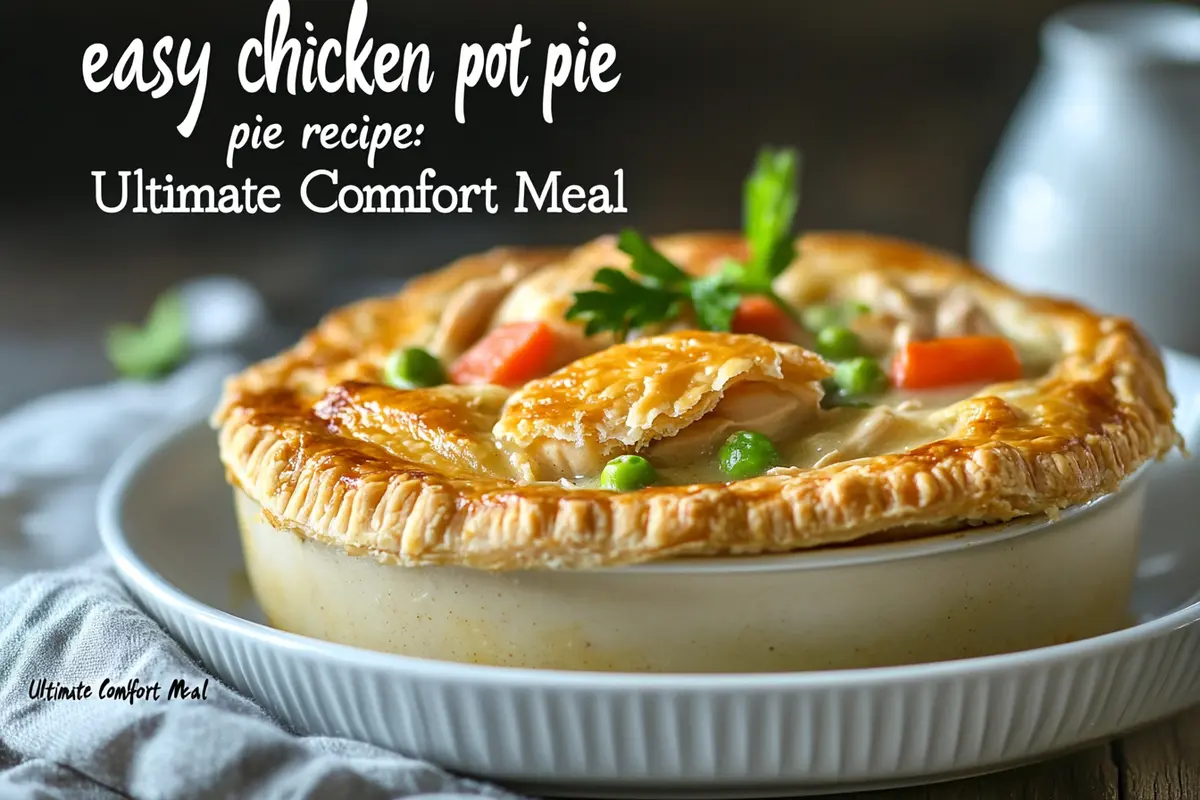 easy chicken pot pie recipe