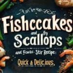 Fishcakes and Scallops Stir Fry Recipe