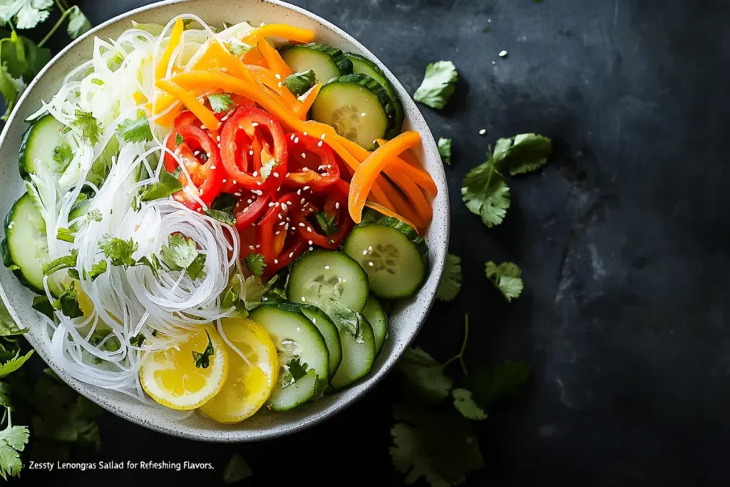 Lemongrass Vermicelli Salad