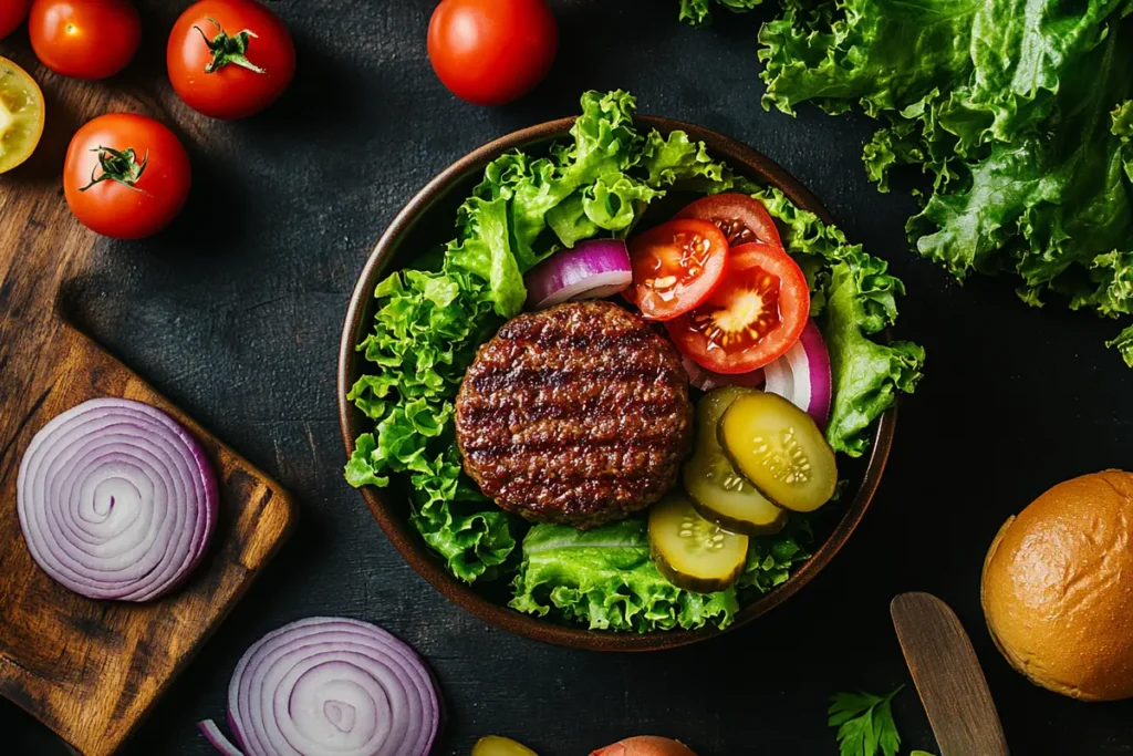 burger bowl recipe