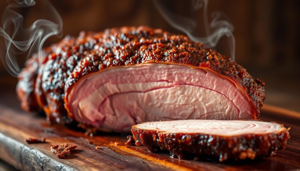 smoked pork loin recipe