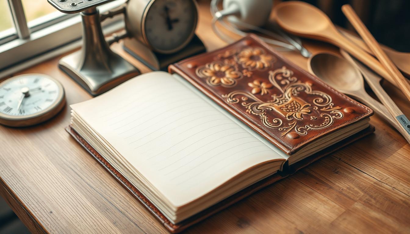 blank recipe book