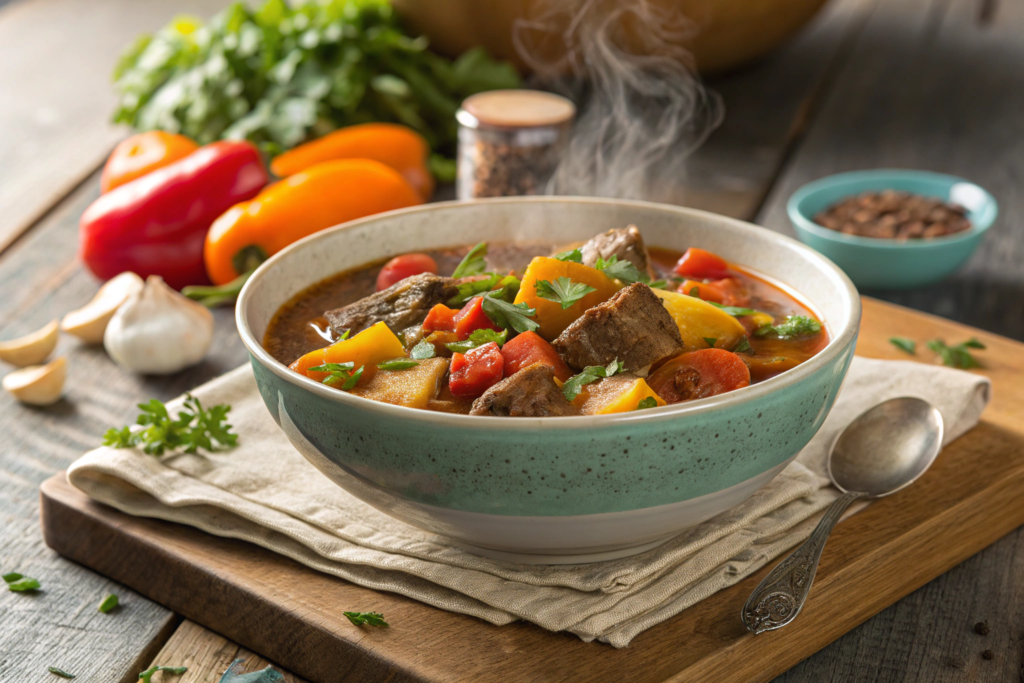 Hearty Instant Pot Golo Ground Beef & Veggie Stew Recipe