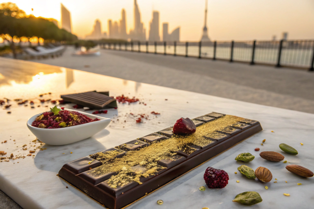 Delicious Dubai Chocolate Bar Recipe with Dates and Nuts