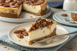 Decadent Pecan Pie Cheesecake
