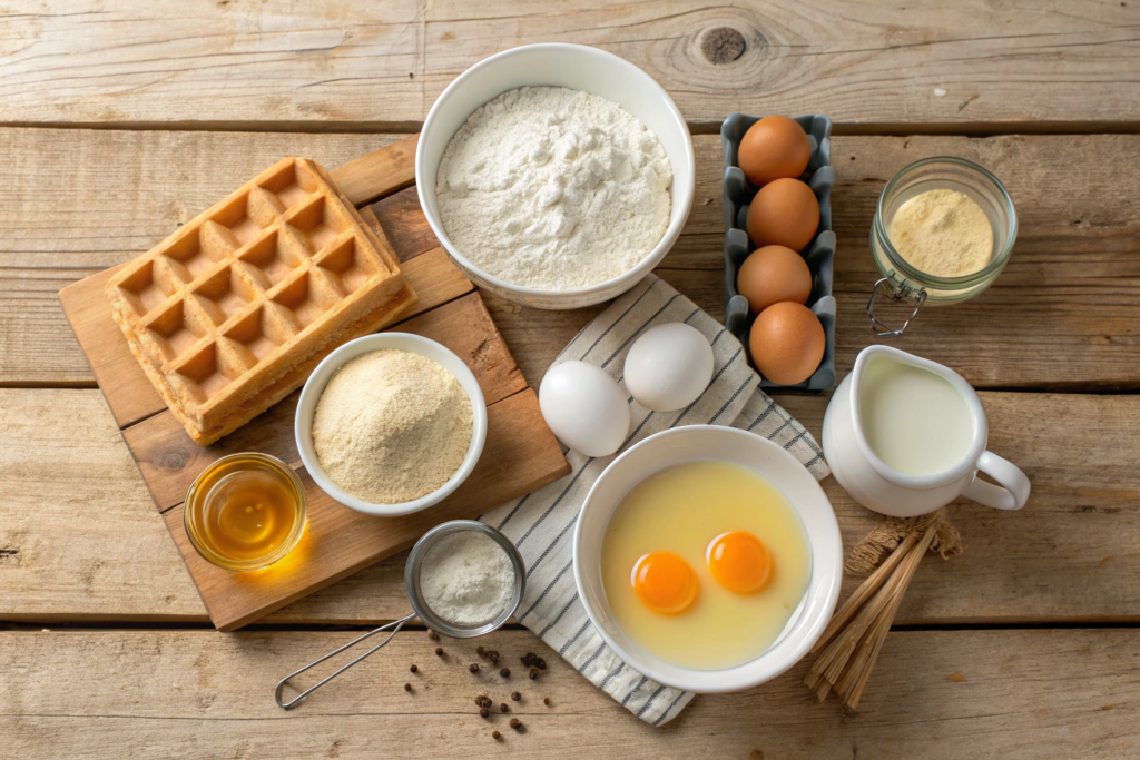Crispy Buttermilk Waffles – Light, Golden & Easy to Make

