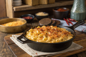 Cajun Mac and Cheese – Creamy, Spicy, and Extra Cheesy