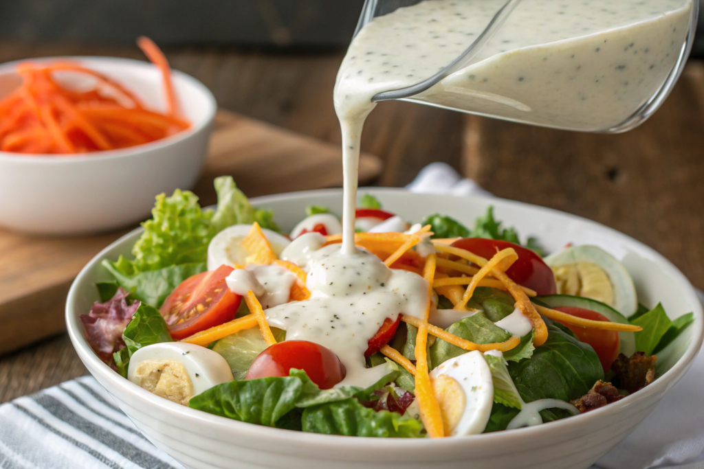 Hearty Chef Salad with Ranch Dressing: A Classic Meal in a Bowl