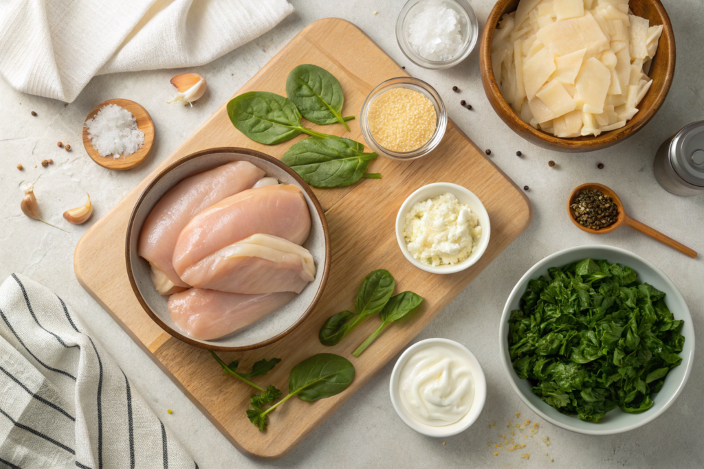 Slow Cooker Creamy Chicken & Spinach: Easy, Comforting Dinner