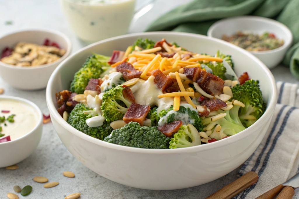 Best Broccoli Salad Recipe – Creamy, Crunchy & Flavor-Packed