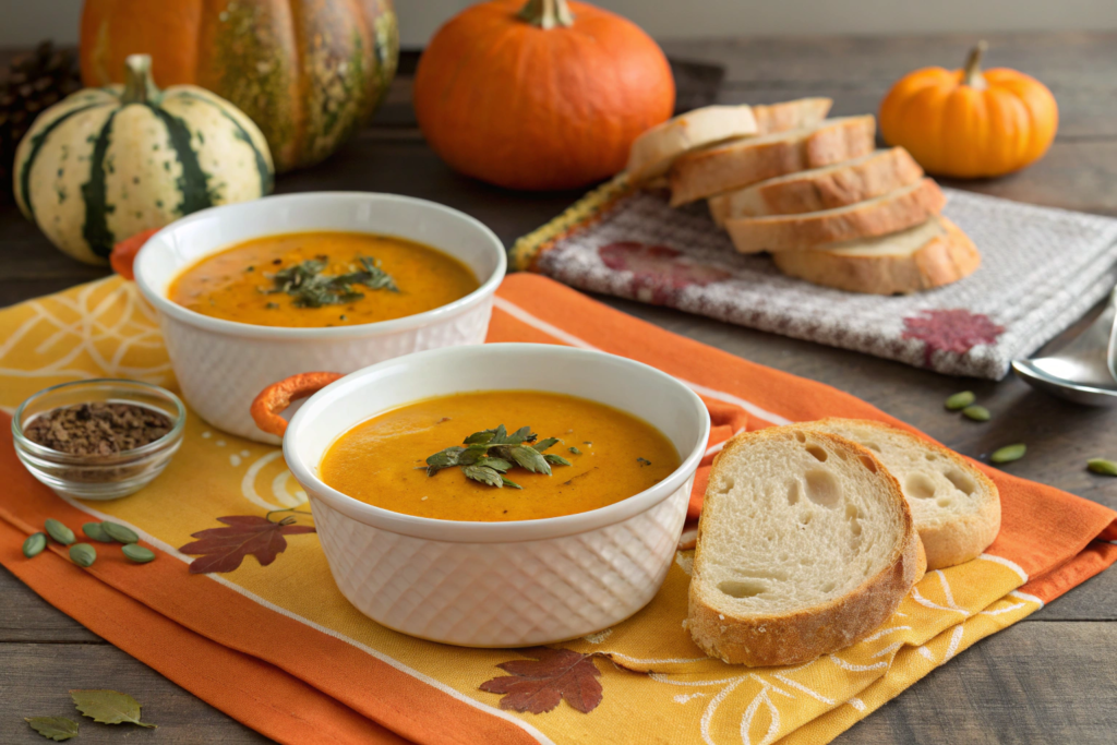 Creamy Homemade Pumpkin Soup Recipe (Comforting & Easy)