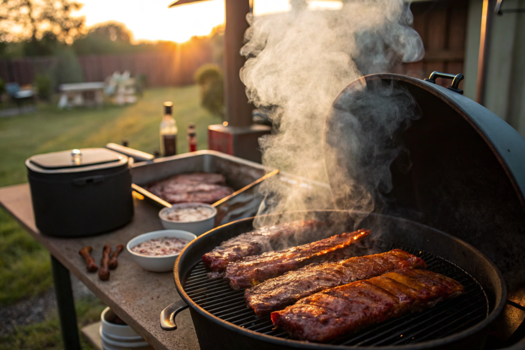 Molasses-Smoked Baby Back Ribs: Sweet, Sticky, and Smoky
