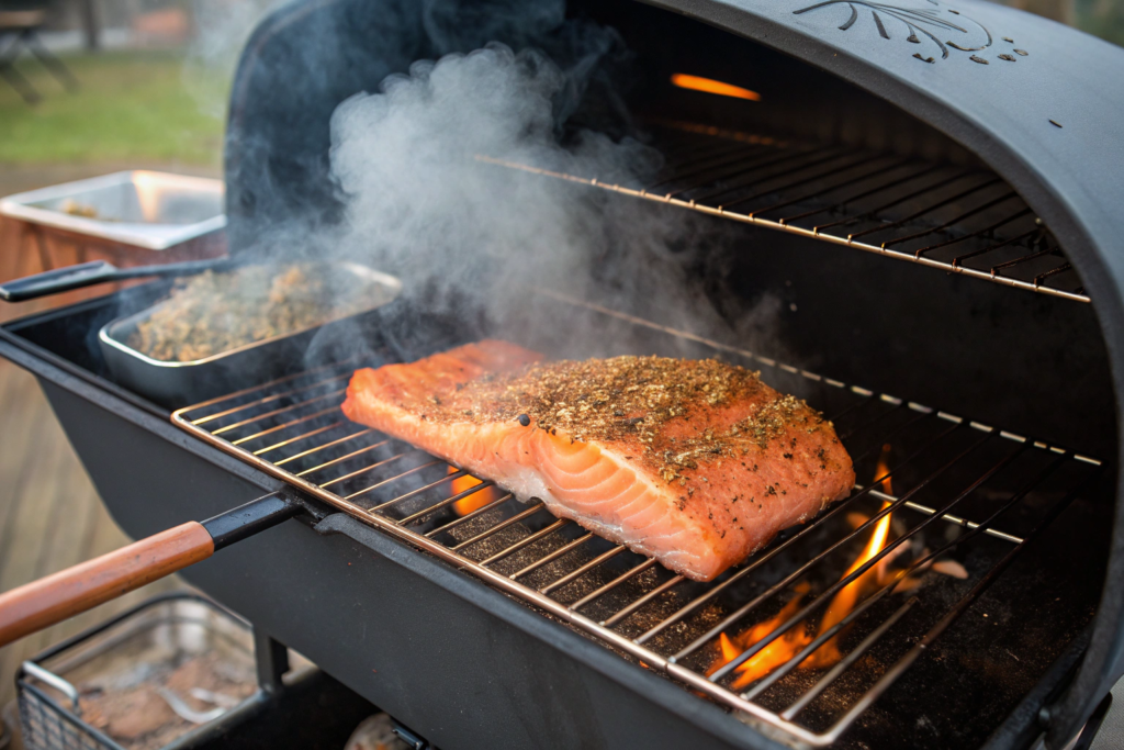 Barbecue-Spiced Hot-Smoked Salmon: Easy & Flavorful