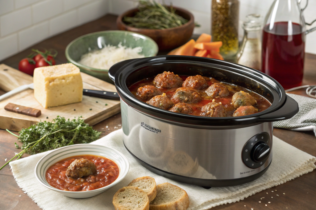 Crock-Pot Meatballs: A Simple, Delicious, and Flavorful Meal
