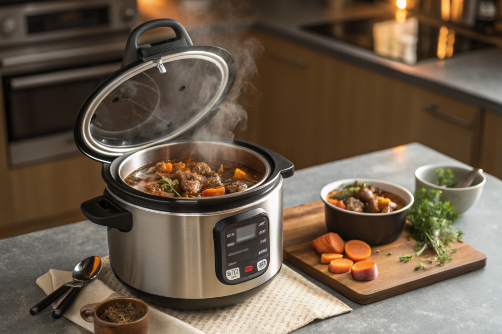 Hearty Instant Pot Golo Ground Beef & Veggie Stew Recipe