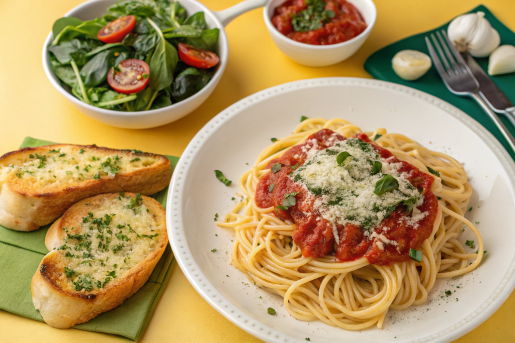 One Pot Creamy Tomato Spinach Spaghetti Recipe