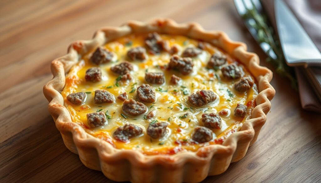 sausage quiche recipe