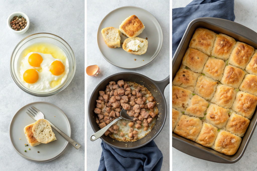 Easy Biscuit and Egg Casserole Recipe – The Perfect Breakfast Dish