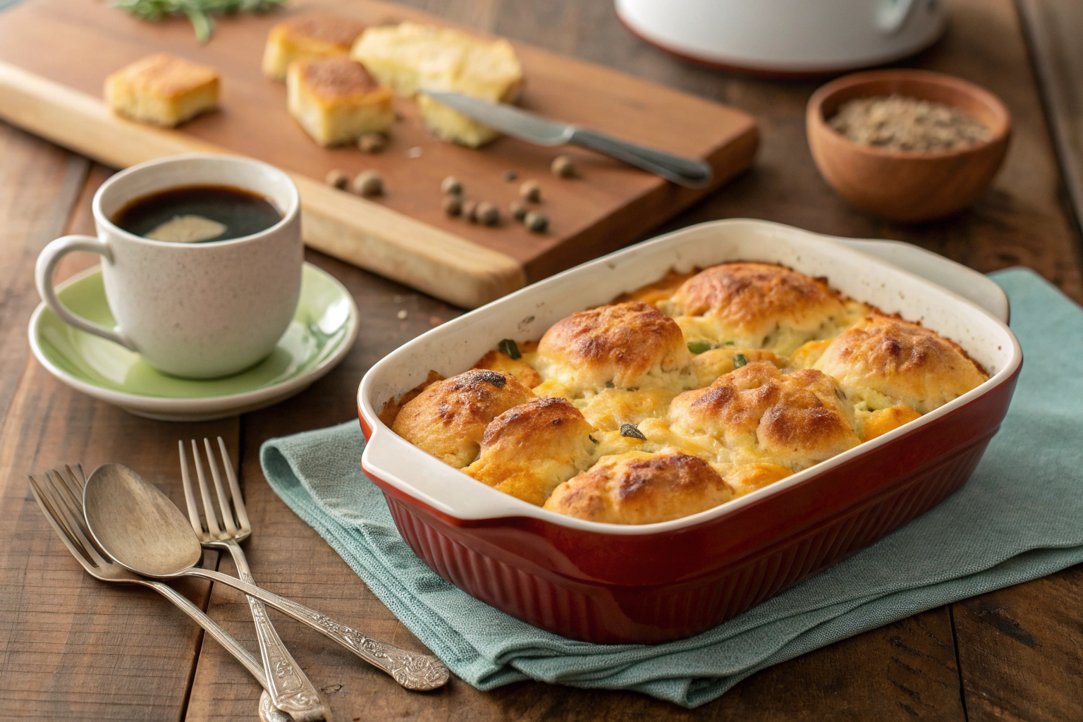 Easy Biscuit and Egg Casserole Recipe – The Perfect Breakfast Dish