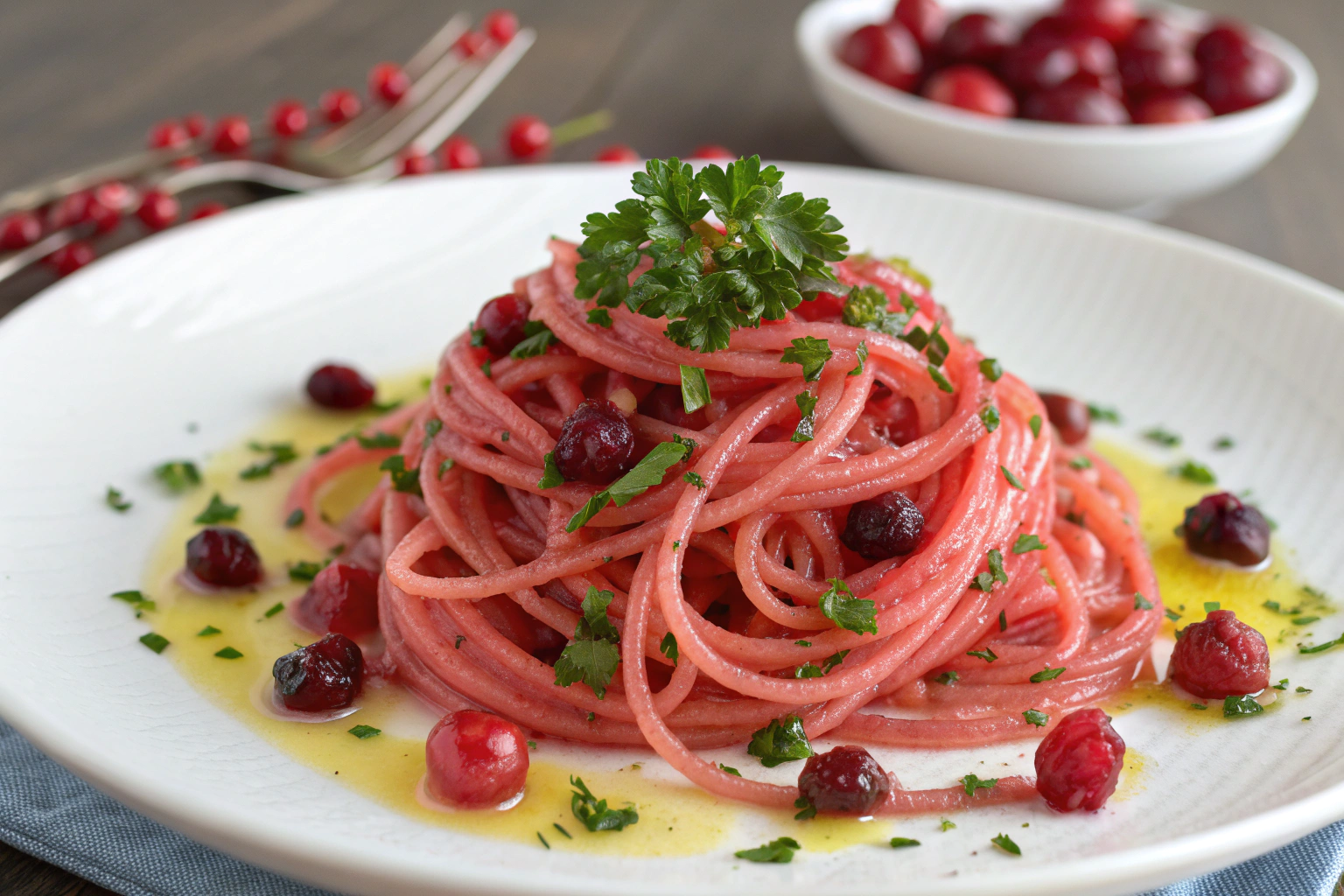 Cranberry Spaghetti Recipe – Sweet, Savory & Perfect for the Holidays