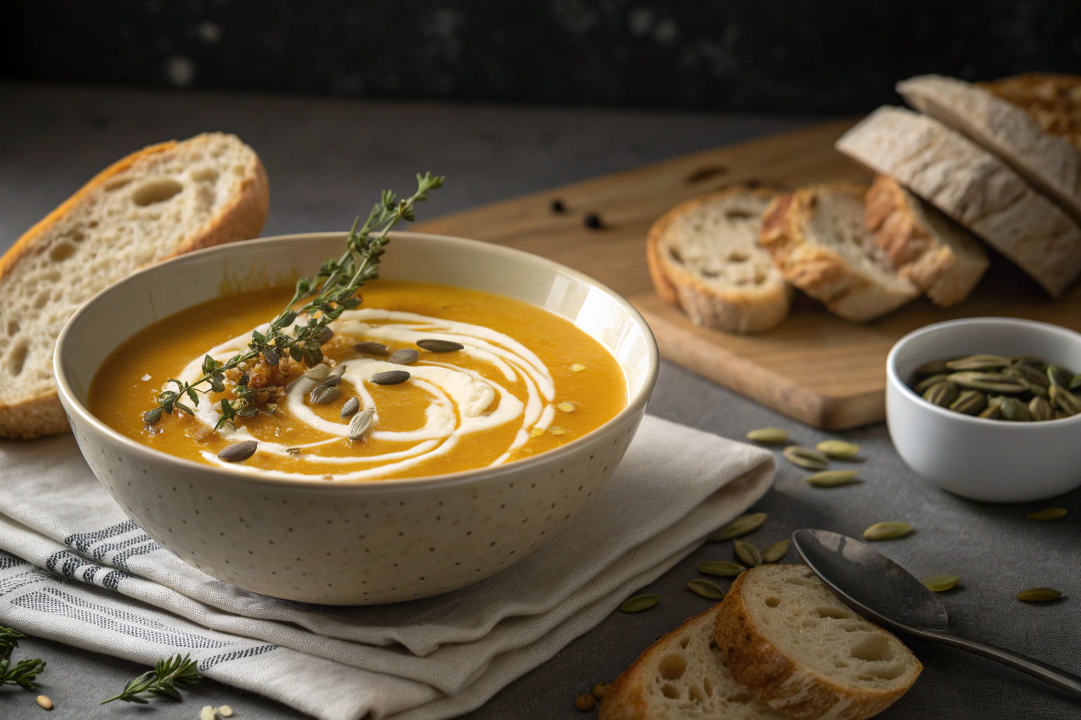 Roasted Butternut Squash Soup Recipe