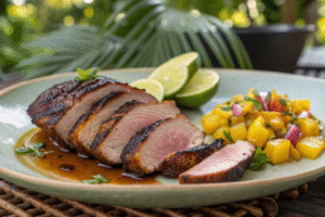 Jerk-Smoked Duck: Caribbean Heat Meets Gourmet BBQ