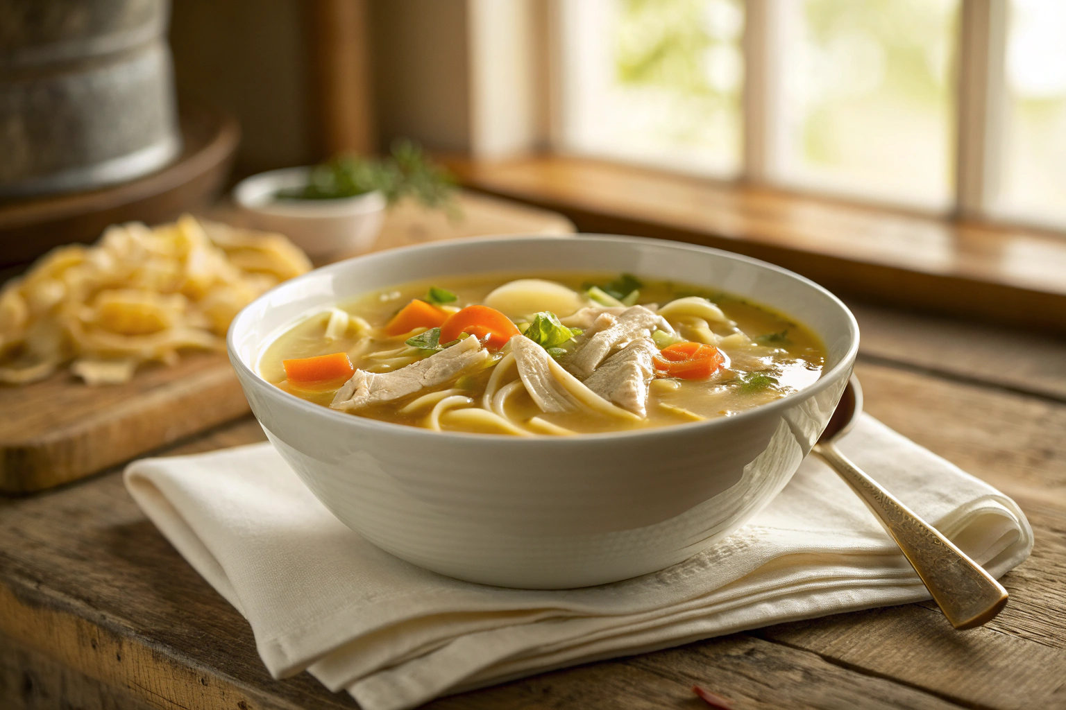 Classic Chicken Noodle Soup – A Comforting Homemade Favorite