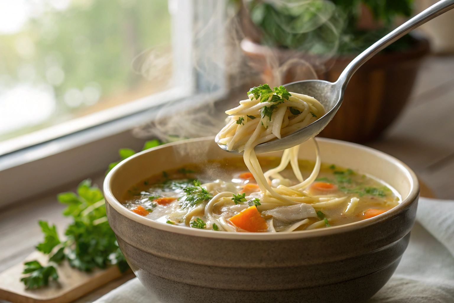 Classic Chicken Noodle Soup – A Comforting Homemade Favorite