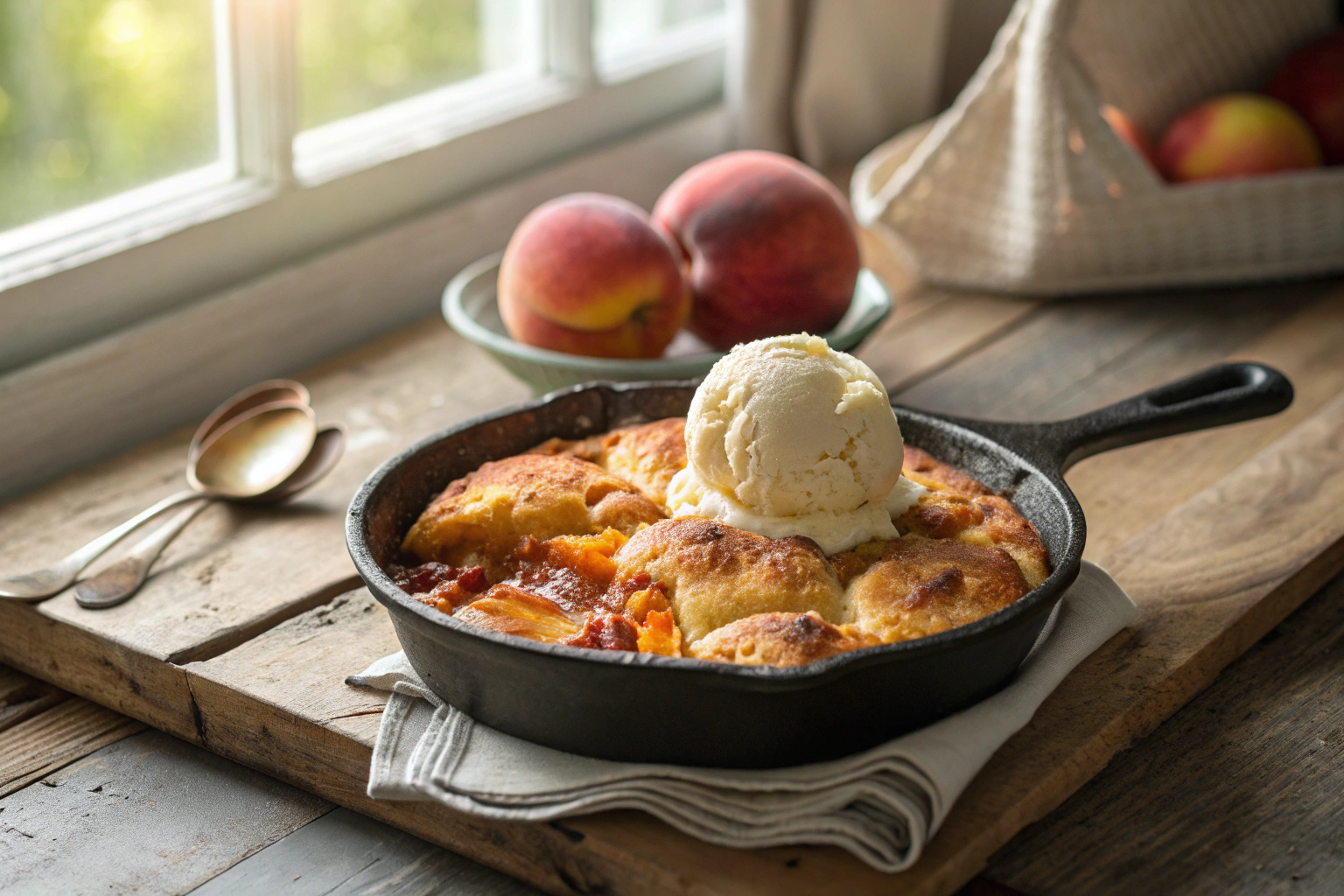 Classic Peach Cobbler Recipe: Warm, Buttery, and Perfectly Sweet