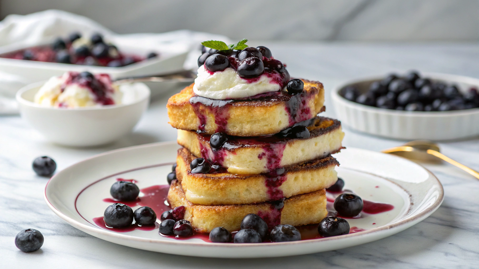 Brown Butter Blueberry Stack Recipe – Elegant Layered Dessert