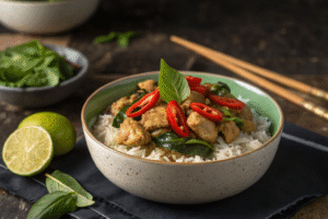 Fragrant Thai Basil Chicken Recipe – Easy 20-Minute Stir-Fry