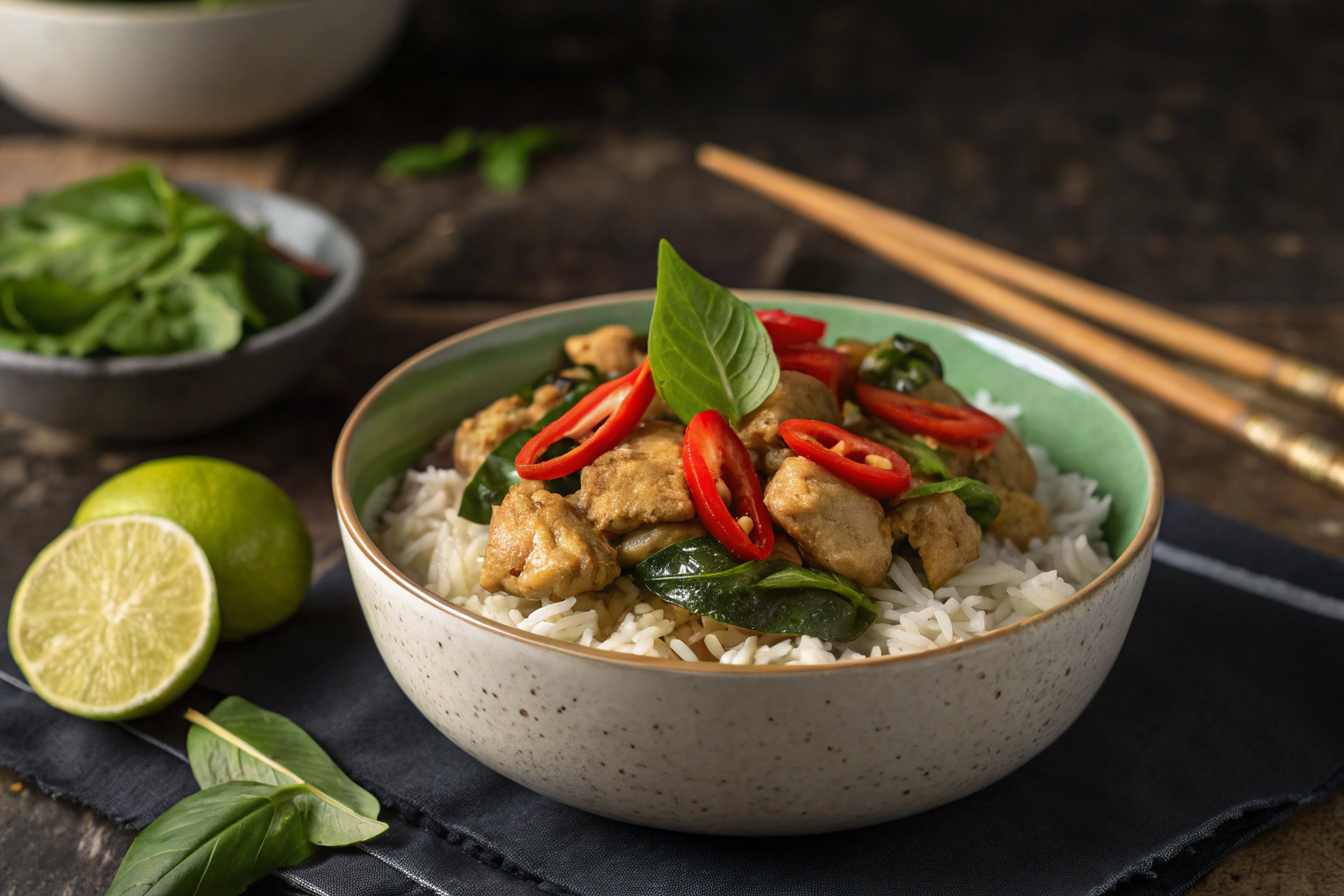 Fragrant Thai Basil Chicken Recipe – Easy 20-Minute Stir-Fry