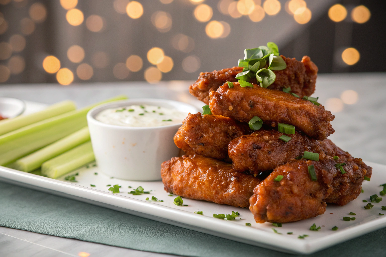 Crispy Buffalo Chicken Wings Recipe – Perfectly Juicy & Spicy Every Time