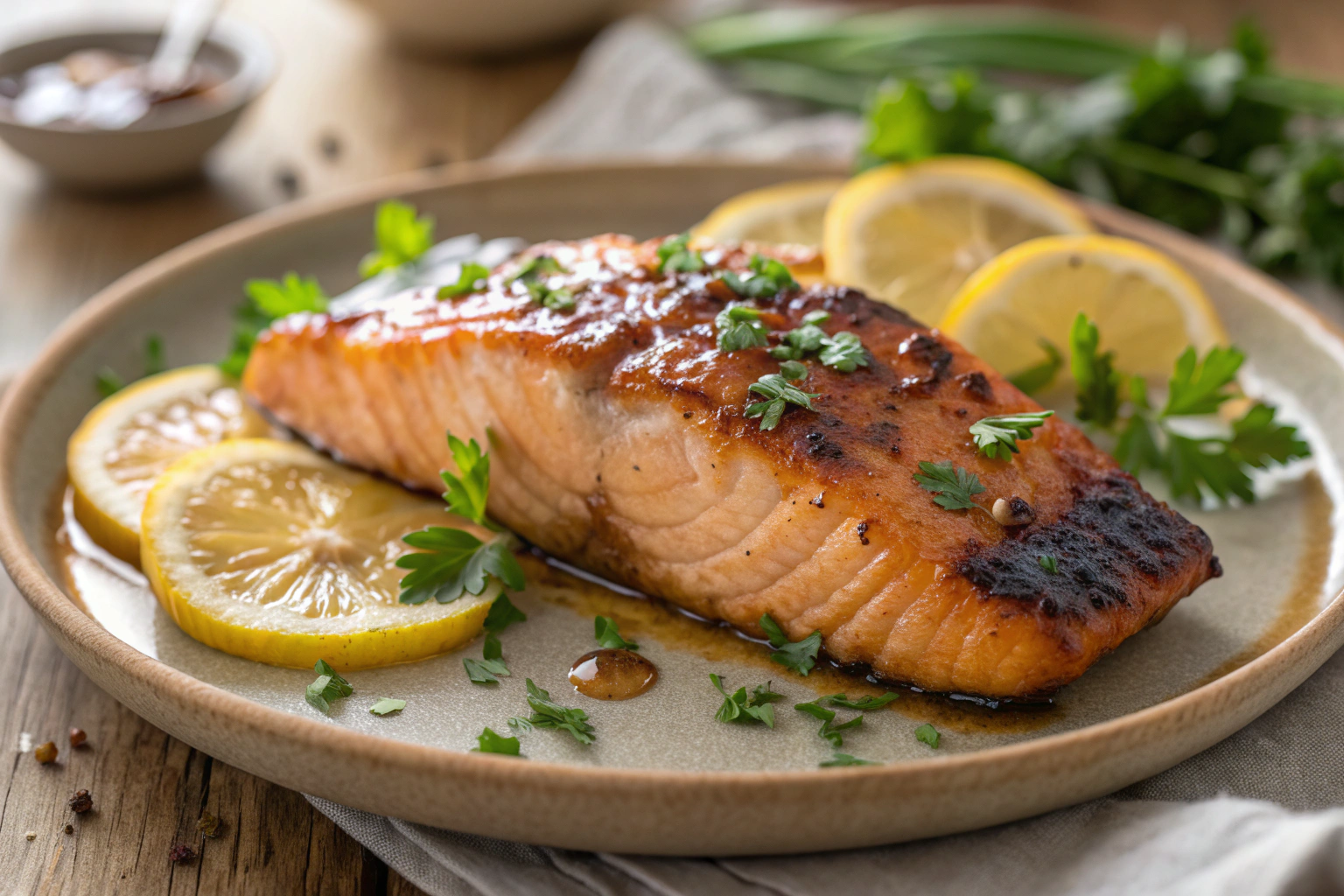 Honey Bourbon Salmon Recipe – Sweet, Savory, and Glazed to Perfection