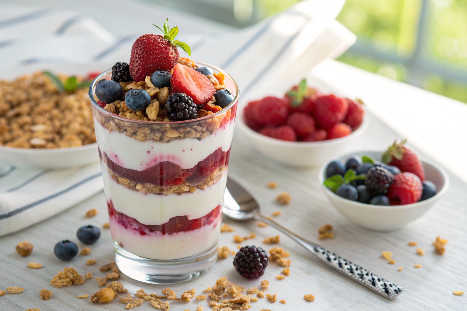 Layered Berry Bliss Parfait Recipe – Fresh, Fruity, and Healthy