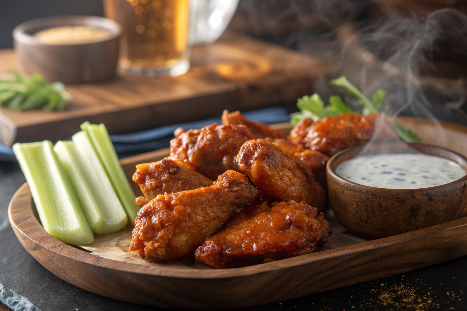 Crispy Buffalo Chicken Wings Recipe – Perfectly Juicy & Spicy Every Time