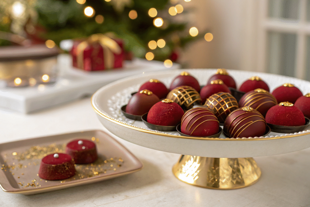 Velvety Red Cocoa Truffles Recipe – Elegant, Creamy & Irresistible