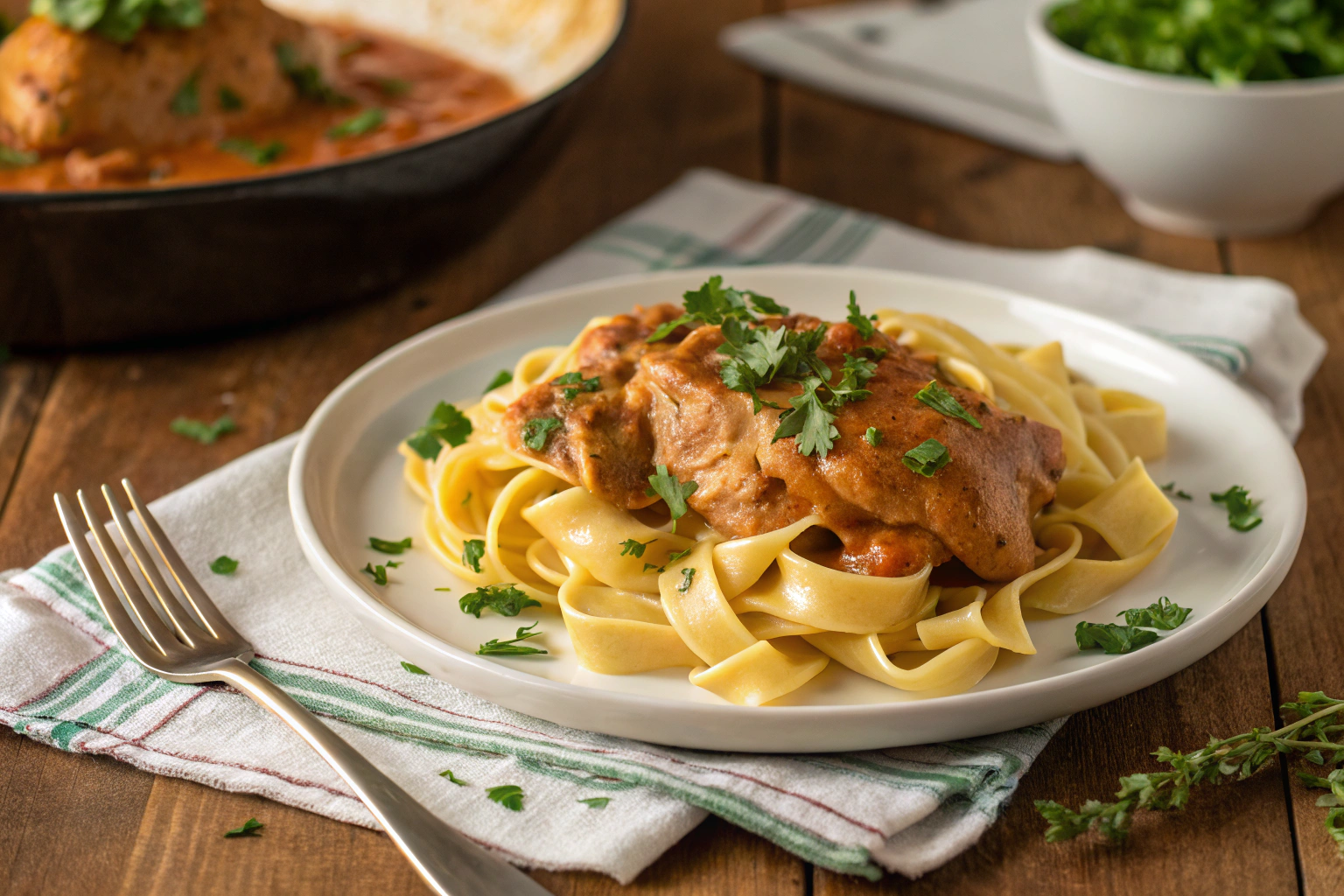 Authentic Chicken Paprikash Recipe – Creamy Hungarian Comfort Food