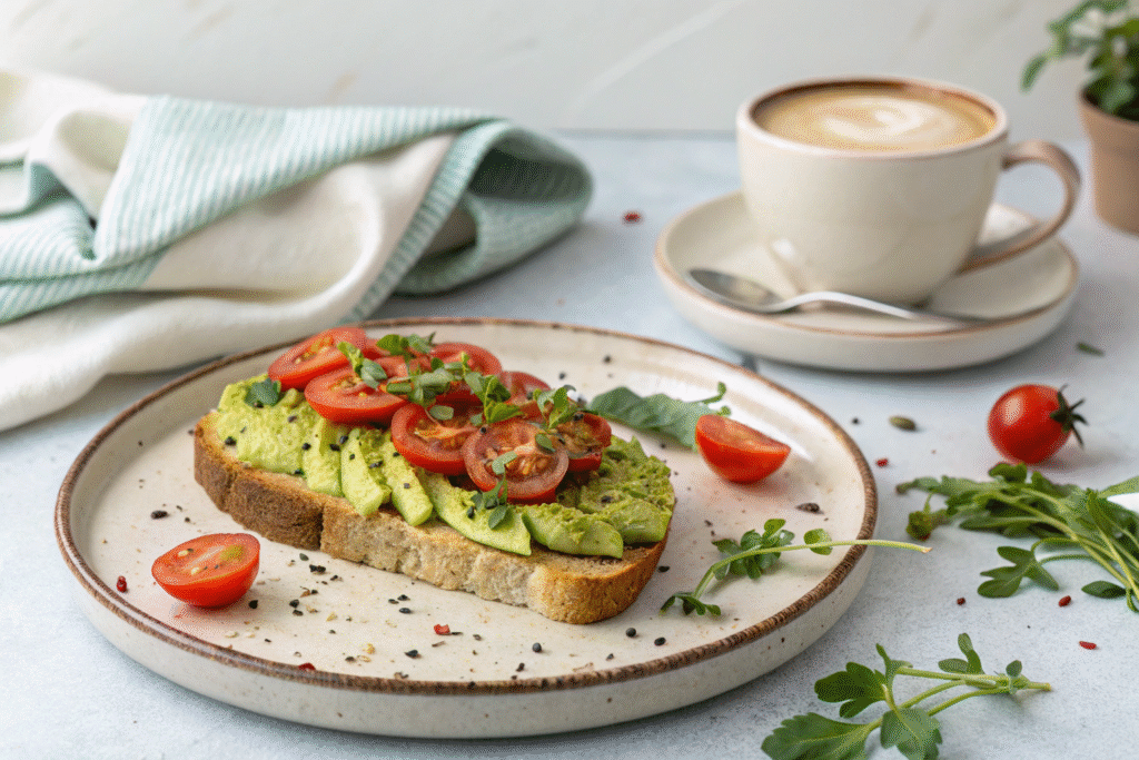 Classic Avocado Toast with a Crunch – Simple, Healthy and Delicious Breakfast