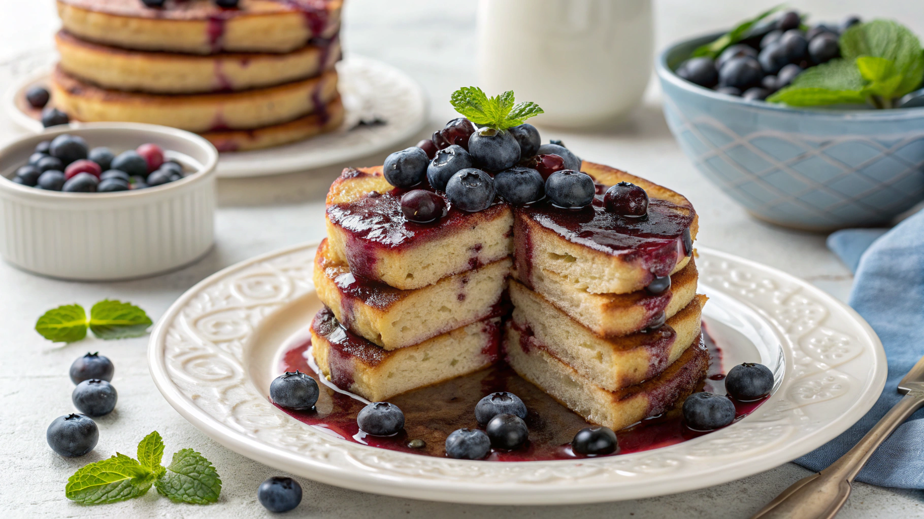 Brown Butter Blueberry Stack Recipe – Elegant Layered Dessert