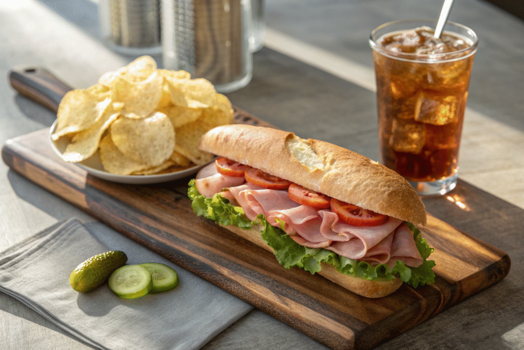 Ham & Swiss Hoagie – A Classic Deli Sandwich Done Right