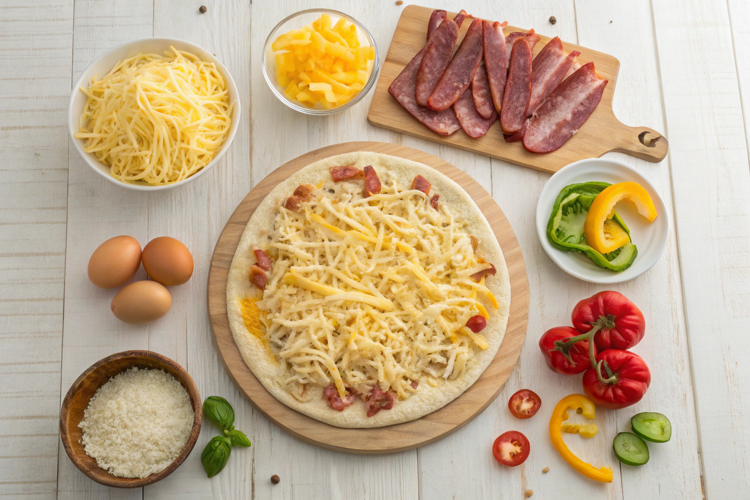 Breakfast Pizza Recipe: Classic Morning Favorites on a Crispy Crust
