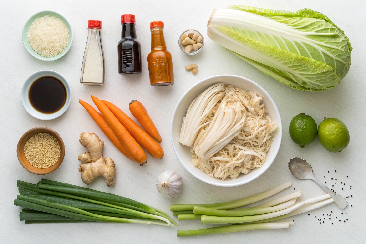 Ginger Chicken Napa Salad (Crisp, Fresh & Flavor-Packed Lunch)